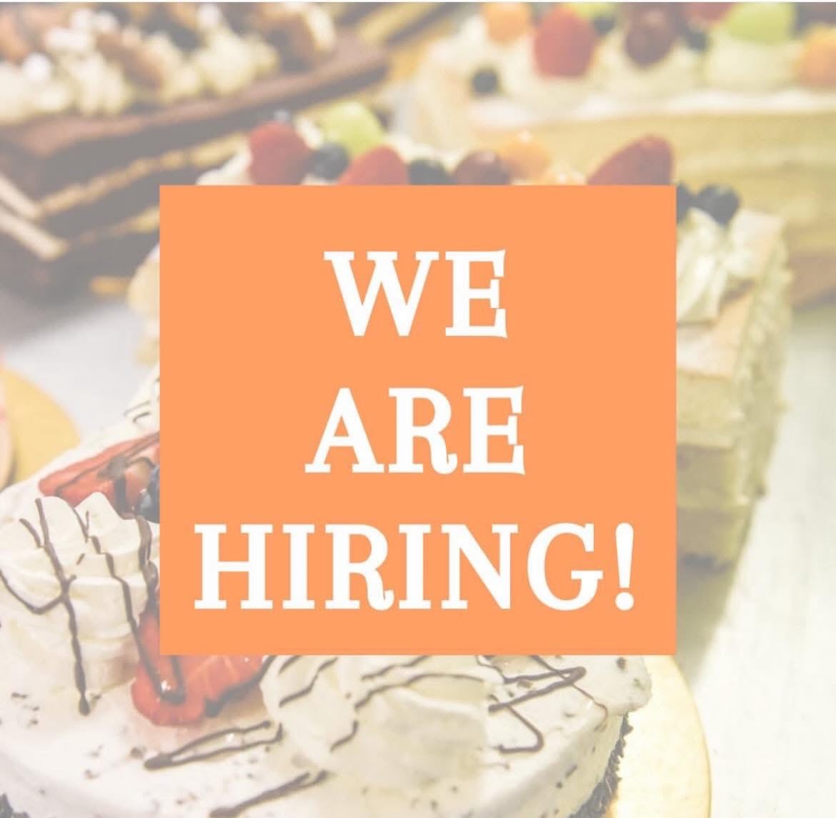 We are hiring for a variety of positions - pastry chef, baker and coffee shop staff. There are both part-time and full-time positions available. If you are interested please email us on yummy@walshsbakery.ie 📩